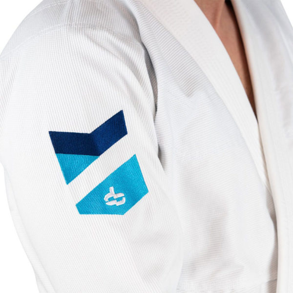 Hyperfly BJJ Gi Hyperlyte 2.5 white azure 3