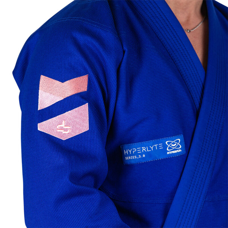 Hyperfly BJJ Gi Hyperlyte 3.0 blue/candy pink - Hyperfly Europe