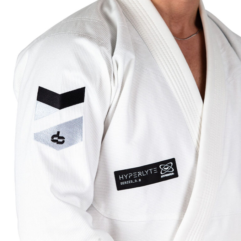 Hyperfly BJJ Gi Hyperlyte 3.0 white/black - Hyperfly Europe