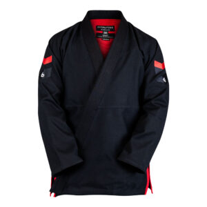 hyperfly bjj gi hyperlyte 3.5 black red 1