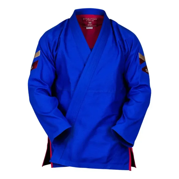 hyperfly bjj gi hyperlyte 3.5 blue:merlot 1
