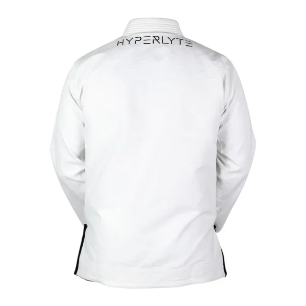 hyperfly bjj gi hyperlyte 3.5 white:black 4