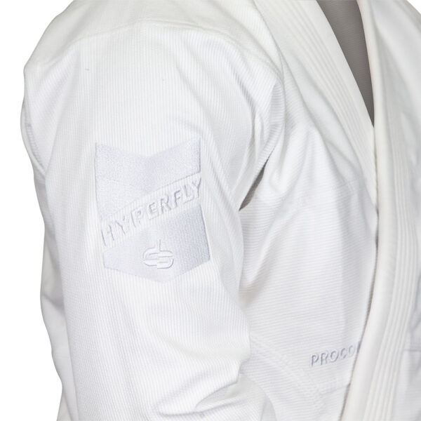 hyperfly bjj gi procomp lyte void white 2