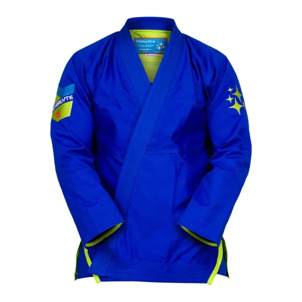 hyperfly bjj gi starlyte iii electric blue 1