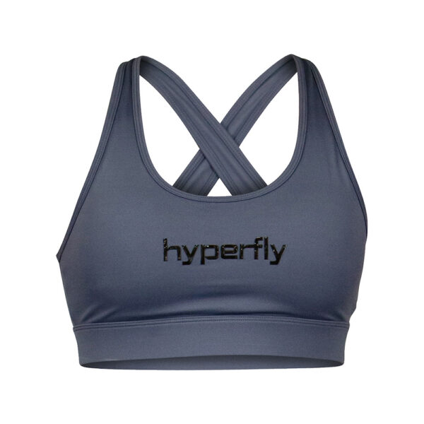 hyperfly flygirl sports bra grey 1