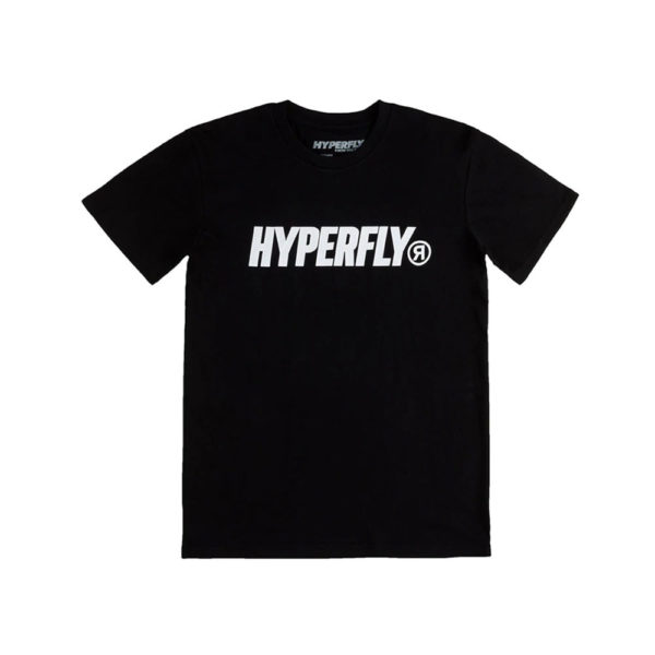 Hyperfly T shirt black white 1