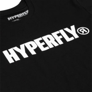 Hyperfly T shirt black white 2
