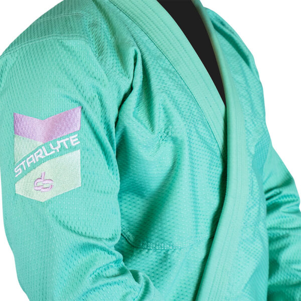 Hyperfly BJJ Gi Starlyte III pastel green/purple 2