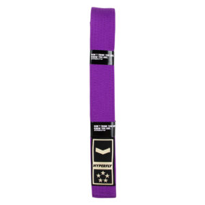 hyperfly bjj belt core purple