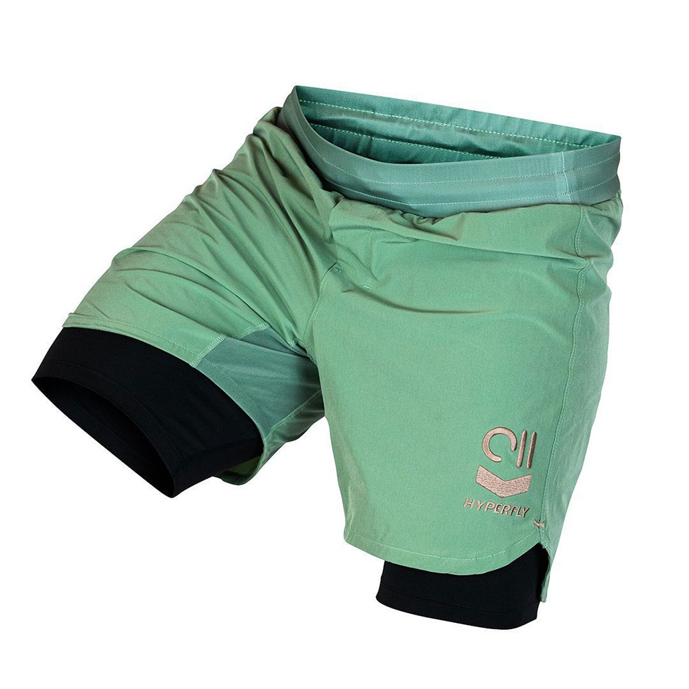 Hyperfly Icon Grappling Shorts Olive Green 